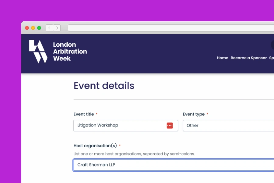 London Arbitration Week