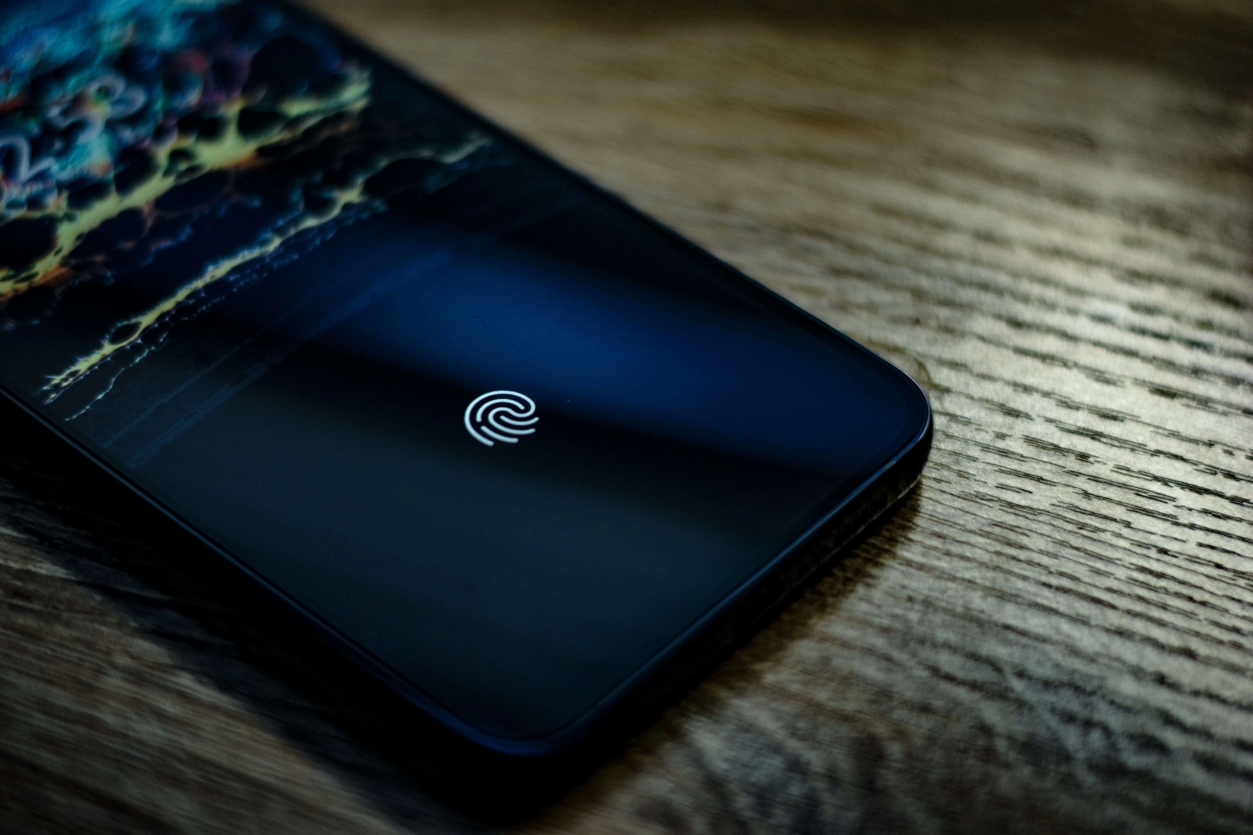 Mobile finger print passkey