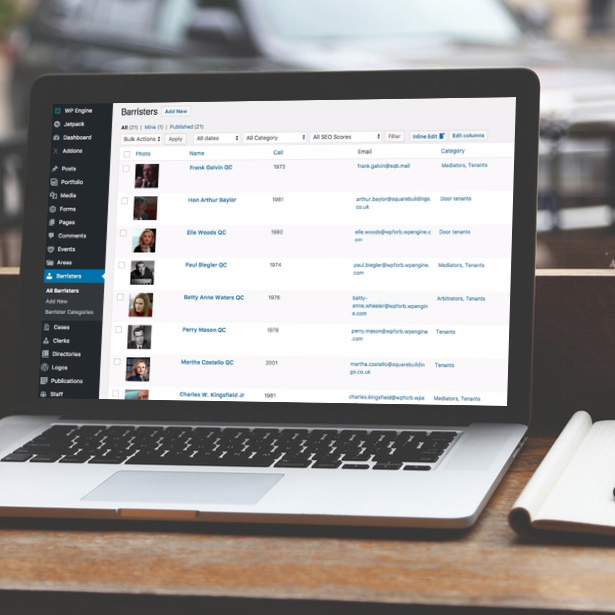 WordPress for Barristers